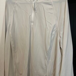 Land’s End Lightweight Half-Zip Swimsuit Cover Long Sleeves